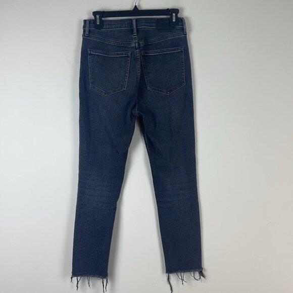 Denim Forum Lola High Rise Skinny Jean Size 28 - Picture 4 of 10